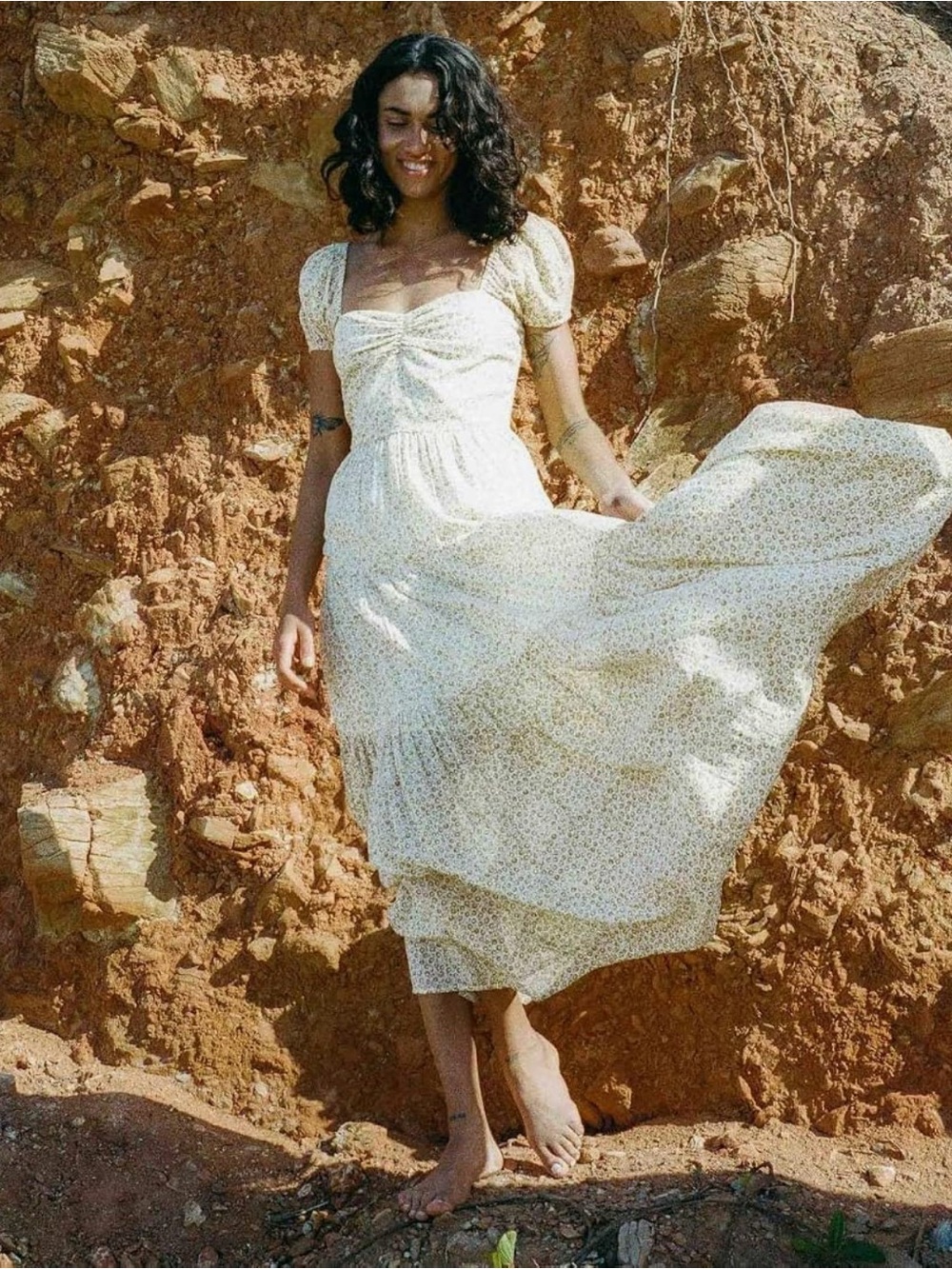 Billabong Sunrise Tiered Maxi Dress